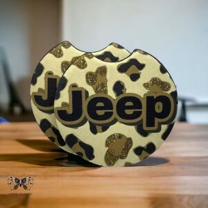 Animal Print 4x4 Coaster Set